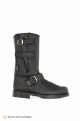 Bota de moto hebillas