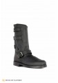 Bota de moto hebillas