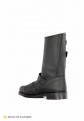 Bota de moto hebillas